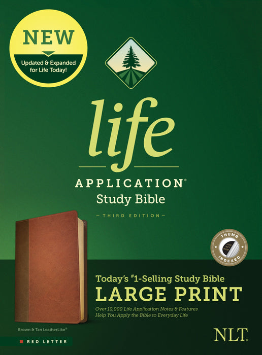 NLT Life Application Study Bible, Third Edition, Large Print