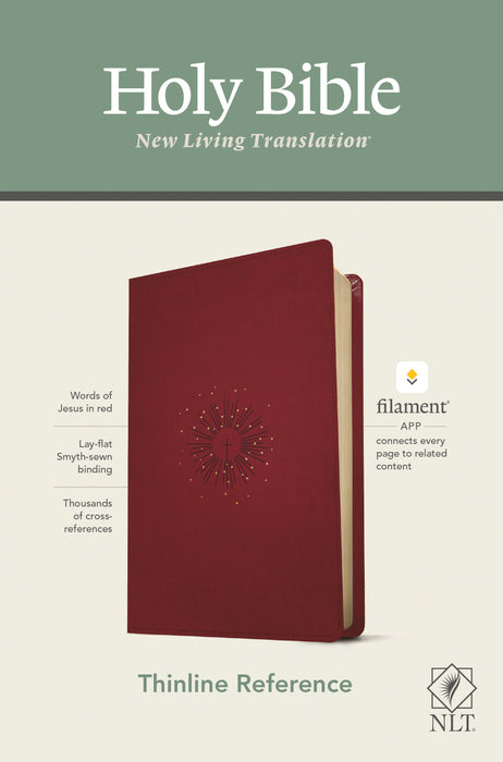 NLT Thinline Reference Bible, Filament Enabled Edition