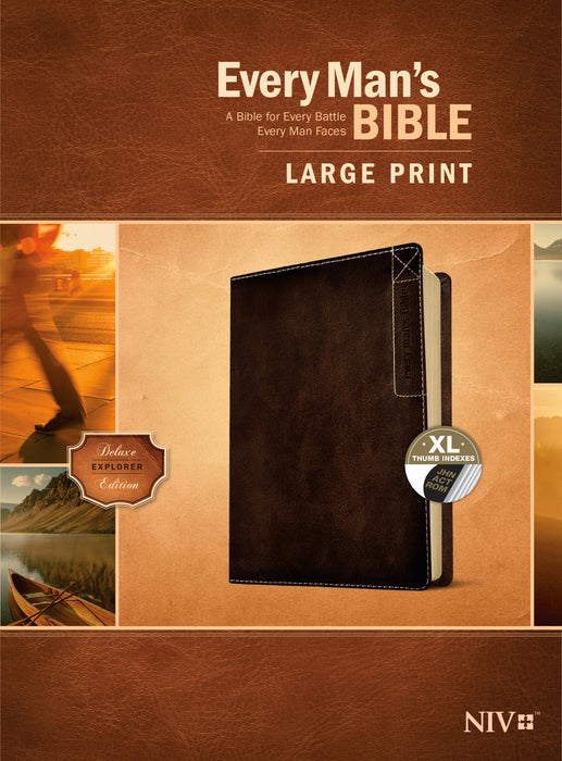 Every Man’s Bible NIV, Large Print, Deluxe Explorer Edition