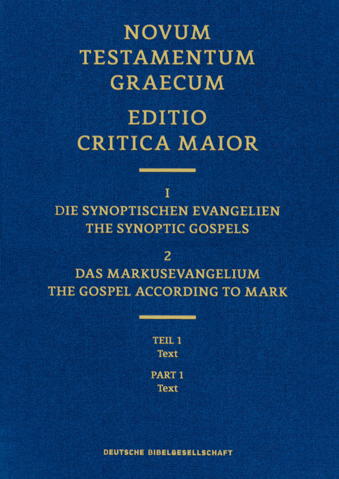 The Gospel of Mark, Editio Critica Maior 2.1