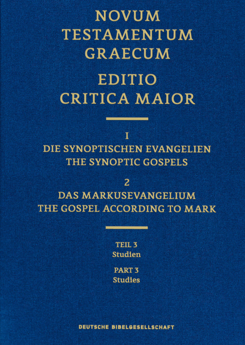 The Gospel of Mark, Editio Critica Maior 2.3