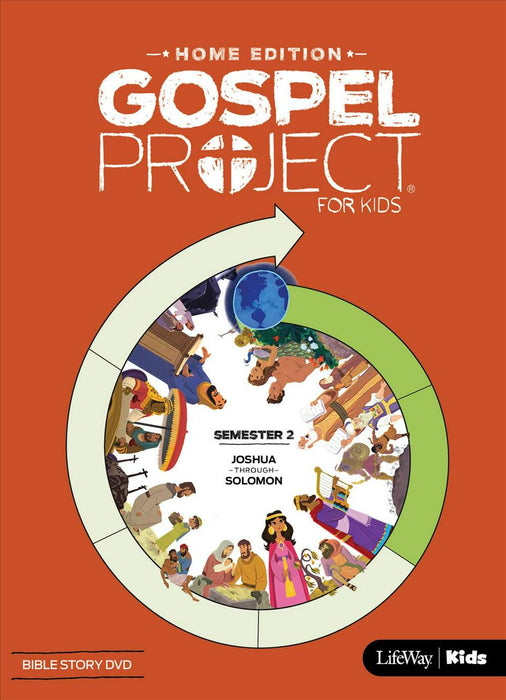 Gospel Project Home Edition: Bible Story DVD, Semester 2