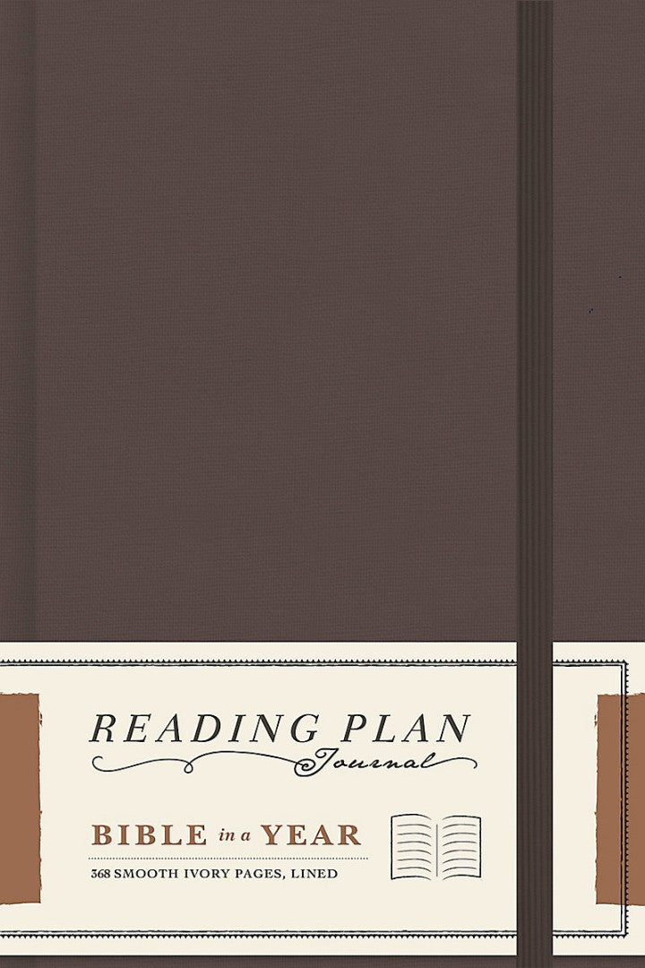 Bible In A Year Reading Plan Journal — Aslan Christian Books