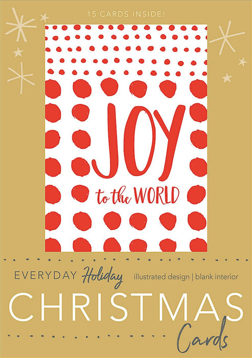 Joy To The World Boxed Christmas Cards