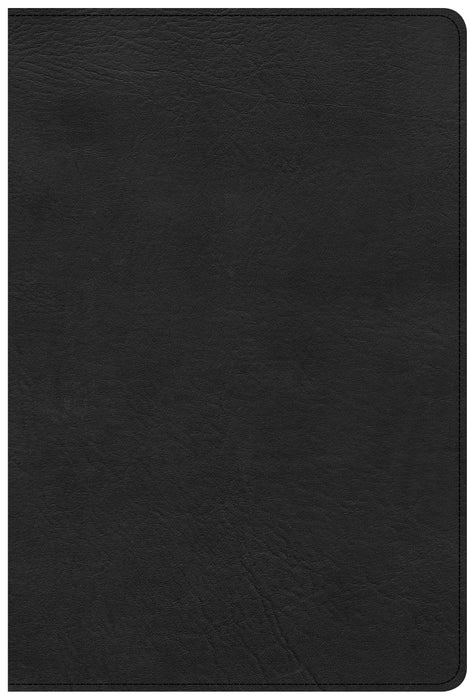 KJV Giant Print Reference Bible, Black LeatherTouch, Indexed