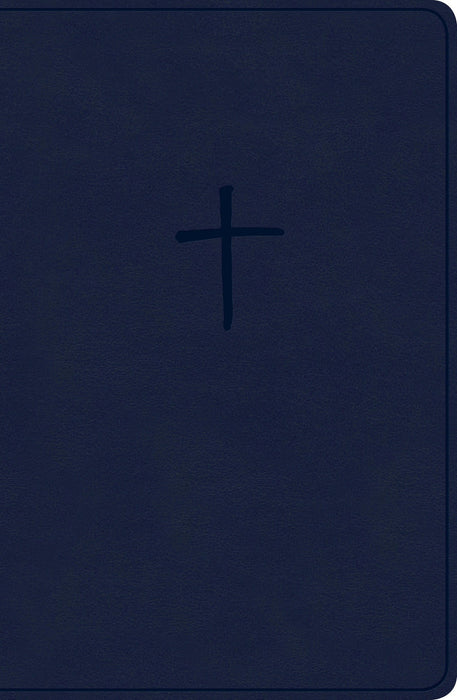 KJV Compact Bible, Navy LeatherTouch, Value Edition