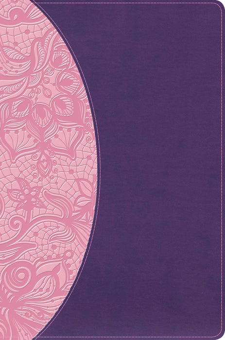 KJV One Big Story Bible, Pink/Purple LeatherTouch