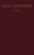 KJV Economy New Testament With Psalms Burgundy Imitation Leather - N/A - Re-vived.com