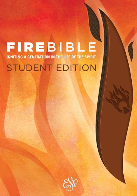 ESV Fire Bible Student Edition, Red