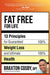 Fat Free For Life Paperback - Braxton Cosby - Re-vived.com