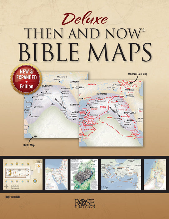 Deluxe Then and Now Bible Maps, Expanded Edition