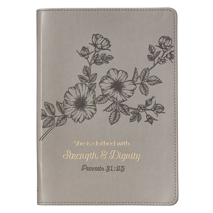 Proverbs 31:25 Slimline Journal