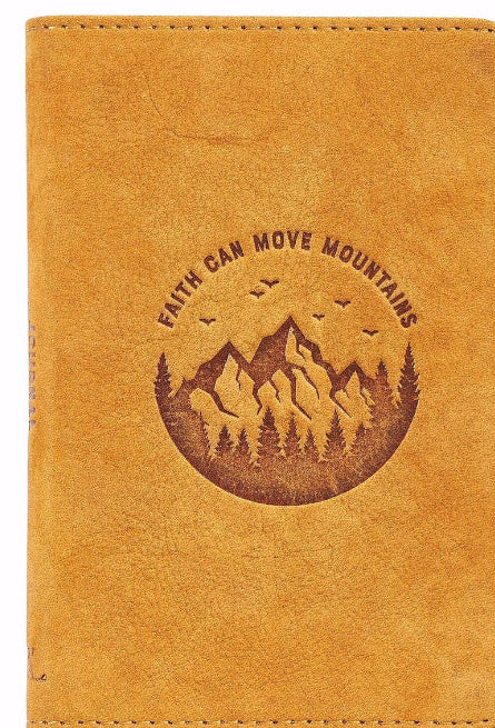 Mountains Pocket-Size Leather Journal