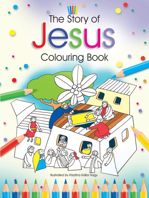 The Story of Jesus Colouring Book — Aslan Christian Books