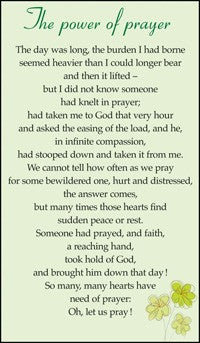 The Power of Prayer