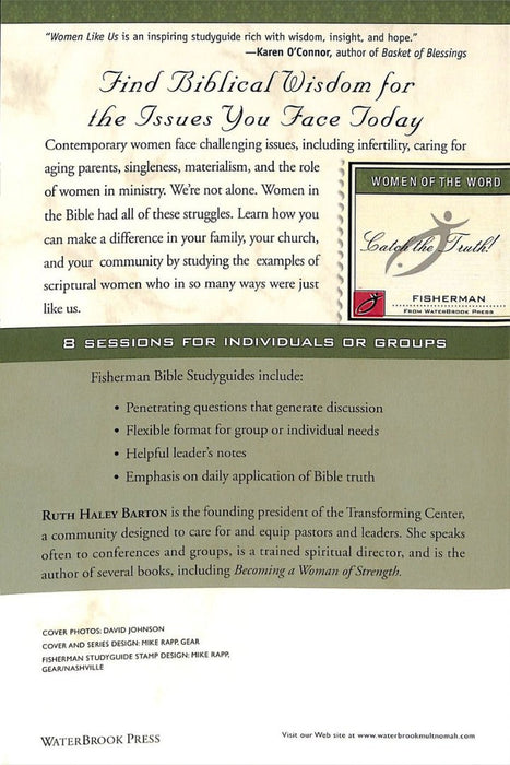 Women Like Us: Wisdom For Today'S Issues