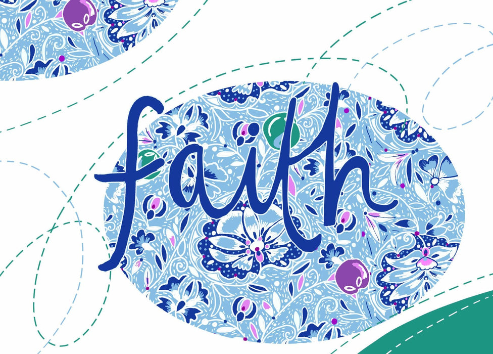 Faith A6 Greeting Card