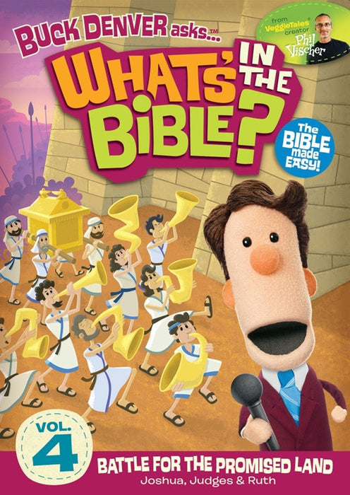 What's In The Bible Vol. 4: Battle for the Promised Land DVD - Phil Vischer - Re-vived.com