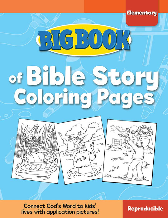 Big Book Of Bible Story Colouring Pages For Elementary Kids