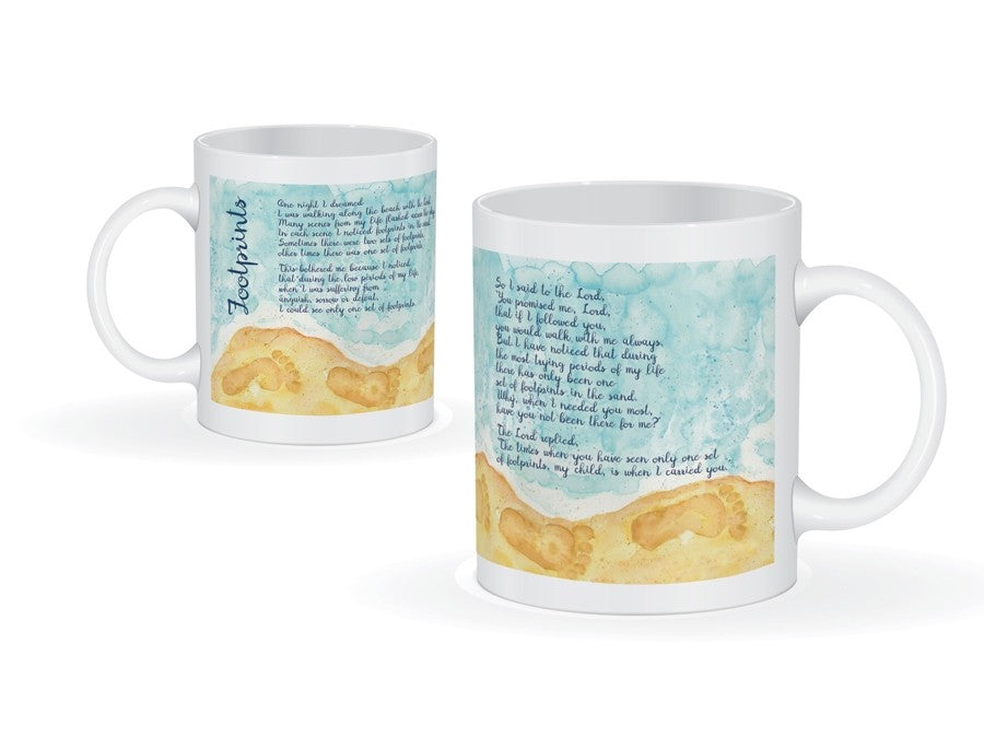 Footprints Mug